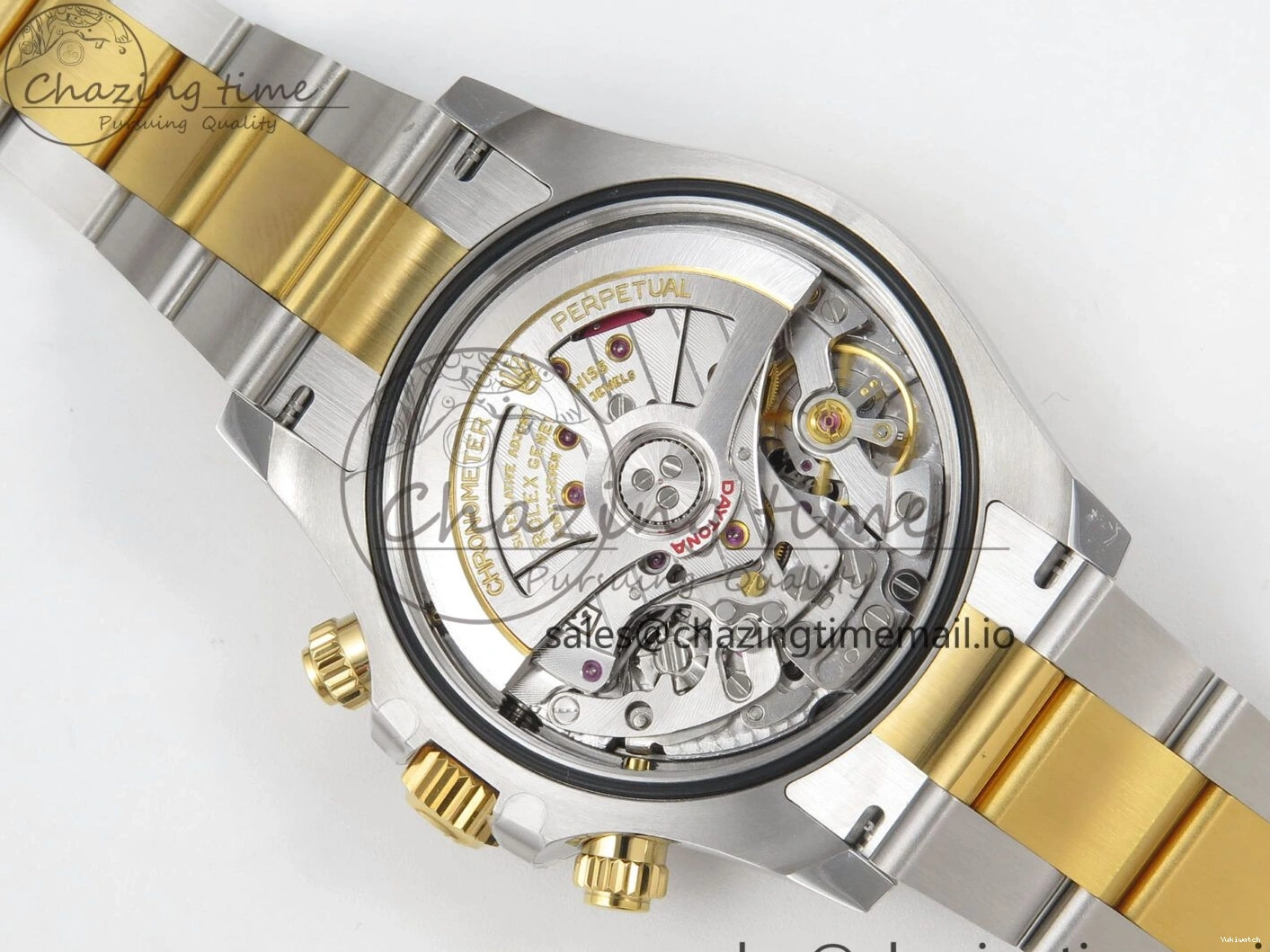 on Dial YG SS YG Edition Diamonds Bracelet THBF 126503 Black 1:1 Best SH4131 Daytona 0509